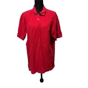 Lauren Ralph Lauren Red Polo Shirt Men’s Size Large